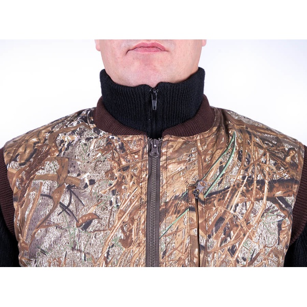 Охотничий жилет с подогревом RedLaika RL-H-06 камыш, 6-22 часа (4400 mAh)