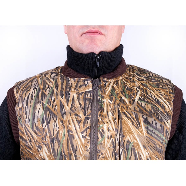 Охотничий жилет с подогревом RedLaika RL-H-07 солома, до 8 часов (2600 mAh, с клипсой)