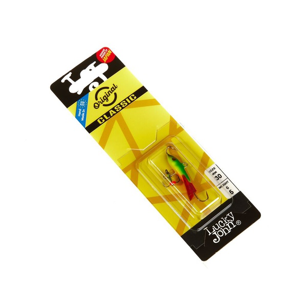 Балансир Lucky John Classic 3 с тройником 30 мм 26RT