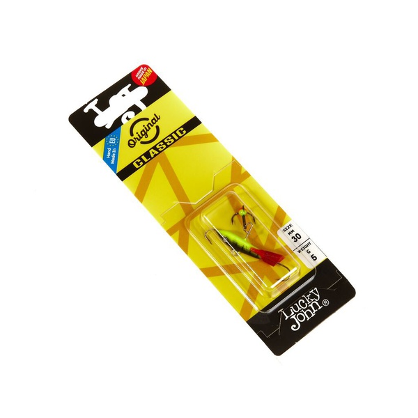 Балансир Lucky John Classic 3 с тройником 30 мм 31RT