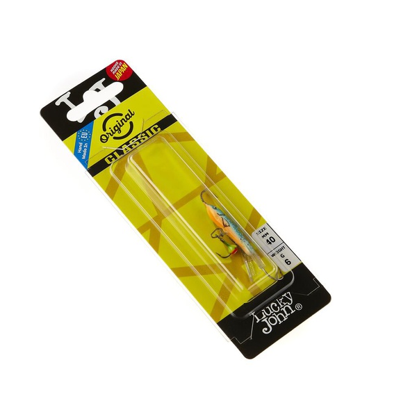 Балансир Lucky John Classic 4 с тройником 40 мм 53