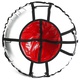 Тюбинг Hubster Ринг Pro серый-красный. Фото 1