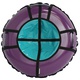 Тюбинг Hubster Ринг Pro фиолетовый-бирюзовый. Фото 1