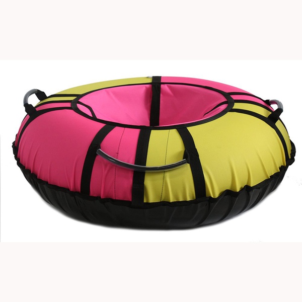 Тюбинг Hubster Хайп желтый-розовый