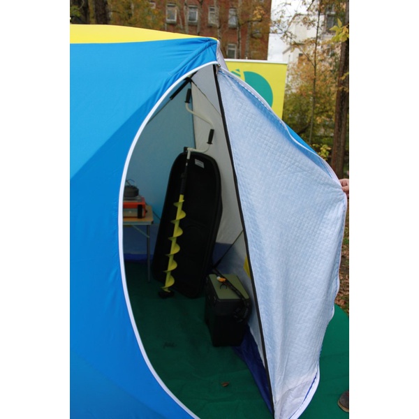 Палатка для зимней рыбалки Стэк Куб-3 трехслойная