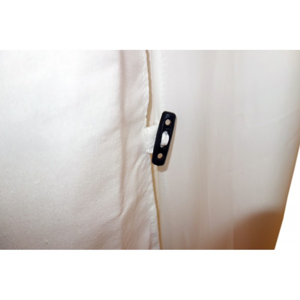 Палатка для зимней рыбалки Пингвин Призма Премиум (2-сл) (каркас В95Т1) бело-оранжевый