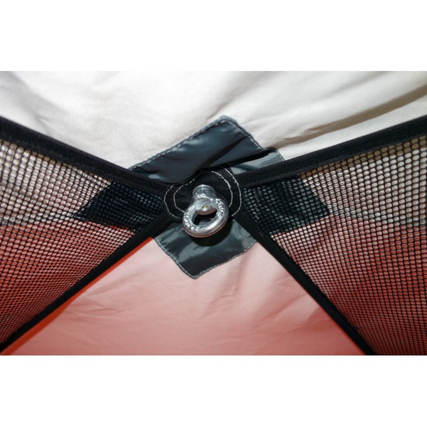 Палатка для зимней рыбалки Пингвин Призма Премиум (2-сл) (каркас В95Т1) бело-оранжевый