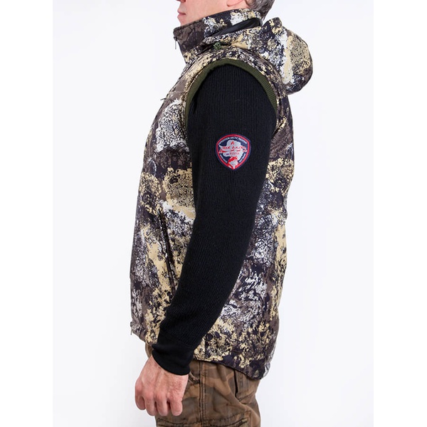 Охотничий жилет с подогревом RedLaika RL-HA-03 жёлтая глина, до 8 часов (2600 mAh, с клипсой)