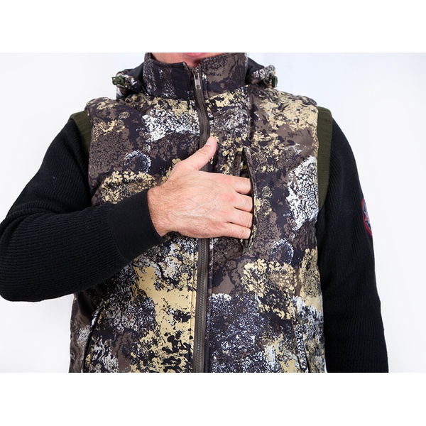 Охотничий жилет с подогревом RedLaika RL-HA-03 жёлтая глина, 6-22 часа (4400 mAh)