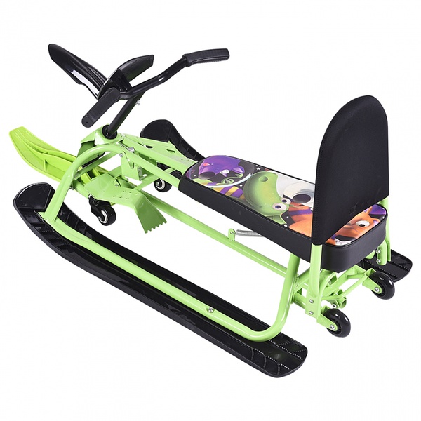 Снегокат-трансформер Small Rider Snow Comet 2 зелёный