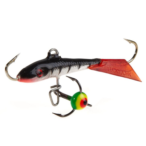 Балансир Lucky John Fin 3 с тройником 40 мм 12HRT