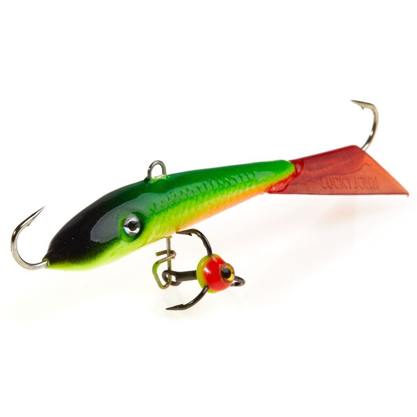 Балансир Lucky John Fin 3 с тройником 40 мм 26RT