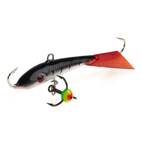 Балансир Lucky John Fin 4 с тройником 60 мм 12HRT