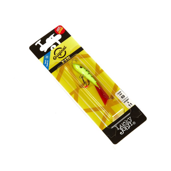 Балансир Lucky John Fin 4 с тройником 60 мм 36RT