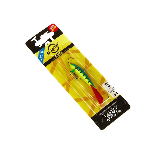 Балансир Lucky John Fin 5 с тройником 70 мм 36RT