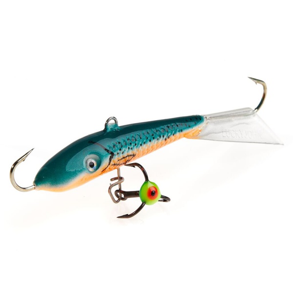 Балансир Lucky John Fin 5 с тройником 70 мм 53