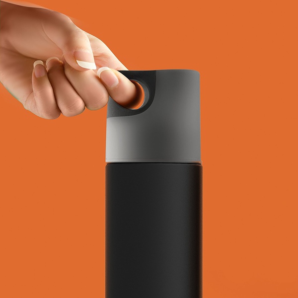 Термос Asobu Le Canal чёрный, 0,48 л