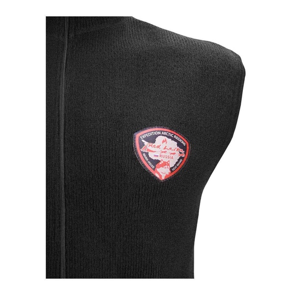 Жилет женский шерстяной с подогревом RedLaika Arctic Merino Wool RL-TW-04 чёрный, до 8 часов (2600 mAh, с клипсой)