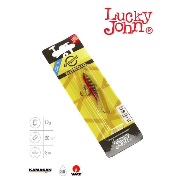 Балансир Lucky John Nordic 4 с тройником 40 мм 114