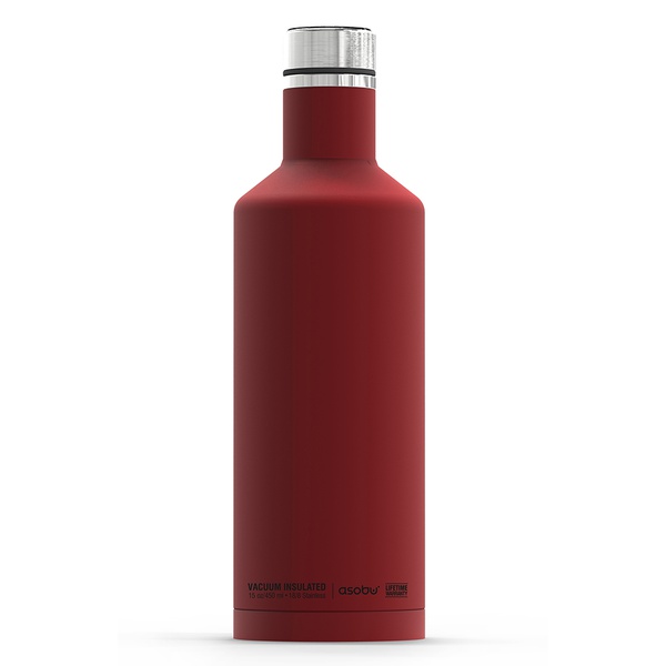 Термос-бутылка Asobu Times Square красный, 0,45 л