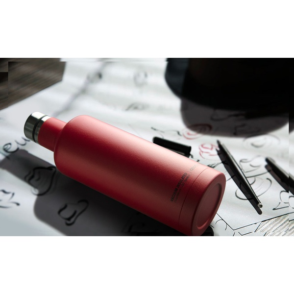 Термос-бутылка Asobu Times Square красный, 0,45 л