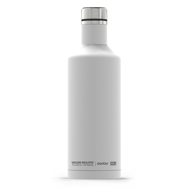 Термос-бутылка Asobu Times Square 0,45л белый
