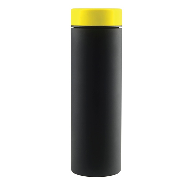 Термос Asobu Le Baton Travel чёрный/жёлтый, 0,5 л