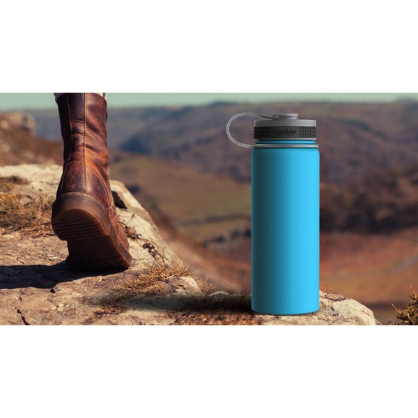 Термос Asobu Alpine Flask синий, 0,53 л