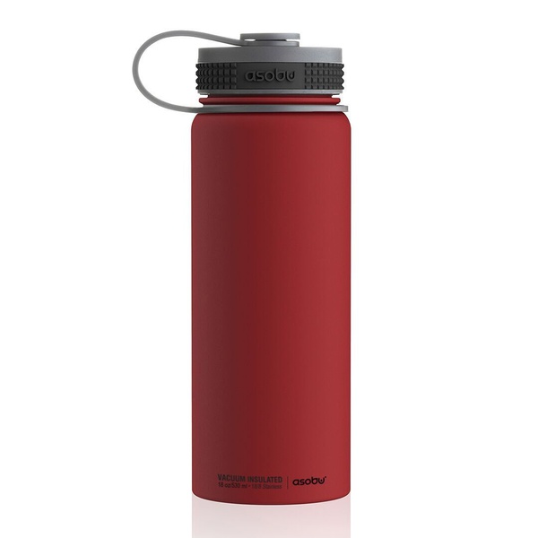 Термос Asobu Alpine Flask красный, 0,53 л