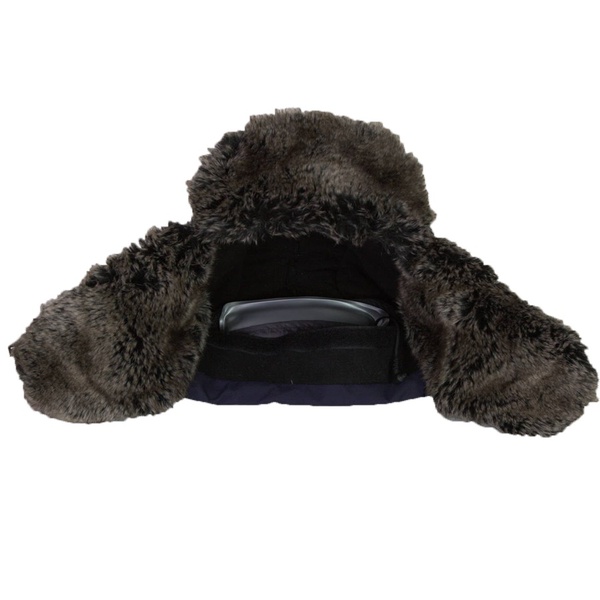 Шапка с подогревом Redlaika RL-G-01 c аккумулятором синий, до 4 часов (2600 mAh)