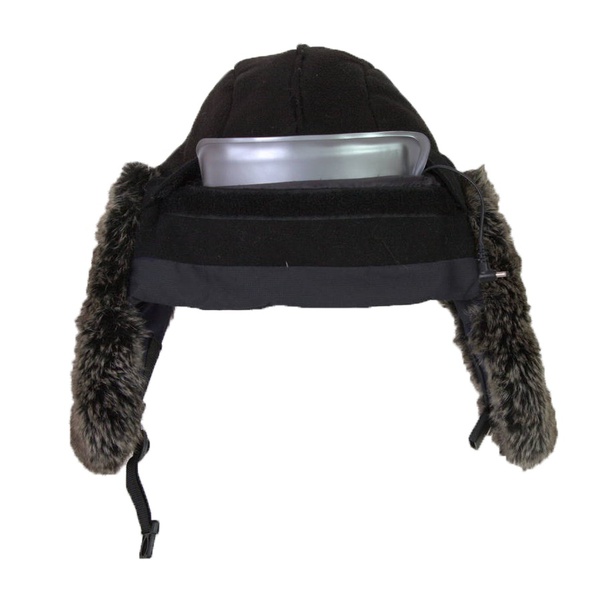 Шапка с подогревом Redlaika RL-G-01 c аккумулятором синий, до 4 часов (2600 mAh)