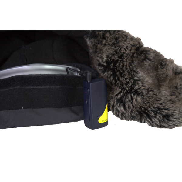 Шапка с подогревом Redlaika RL-G-01 c аккумулятором синий, до 4 часов (2600 mAh)