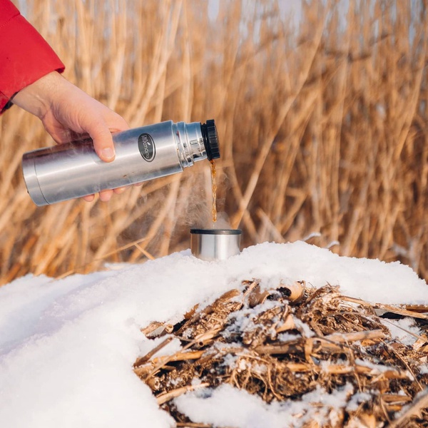 Термос Biostal NB-750 (узкая горловина) стальной, 0,75 л