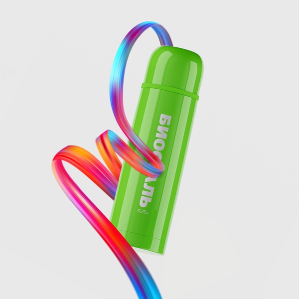 Термос Biostal Fler NB-750C зелёный, 0,75 л