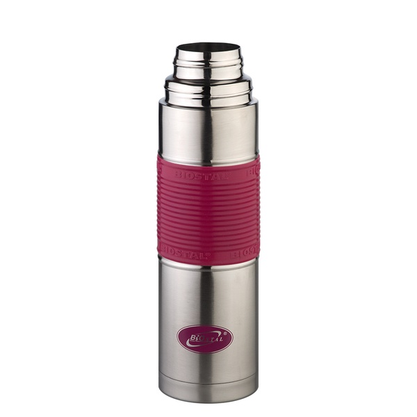 Термос Biostal Fler с силиконовой вставкой (1л)