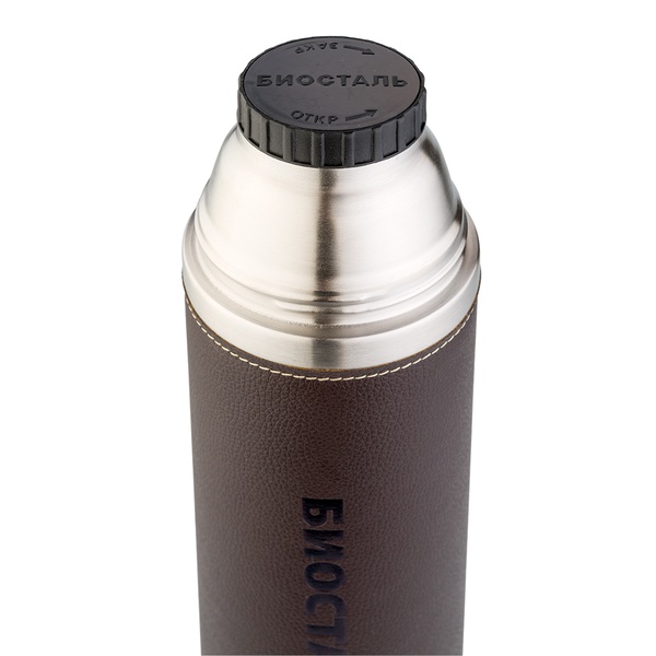 Термос Biostal Охота NYP-750P коричневый, 0,75 л