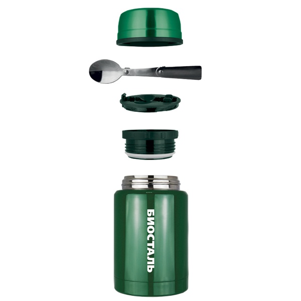 Термос Biostal Охота NTS-750G зелёный, 0,75 л