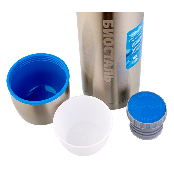 Термос Biostal Авто NBP-750-1 стальной, 0,75 л