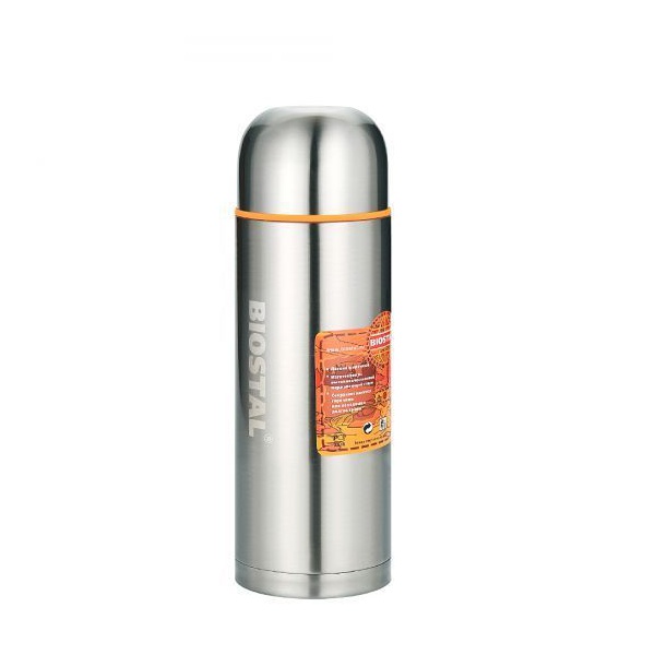 Термос Biostal Спорт NBP-1200 (с защитным лаком) стальной, 1,2 л