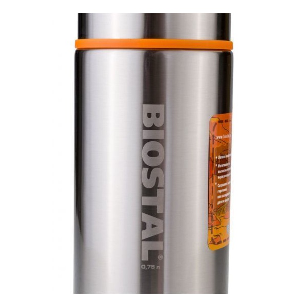 Термос Biostal Спорт NBP-1200 (с защитным лаком) стальной, 1,2 л