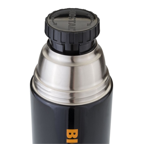 Термос Biostal Спорт NBP-1200С чёрный, 1,2 л