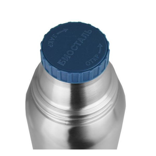 Термос Biostal Охота NBA-1200 (2 крышки-чашки) стальной, 1,2 л