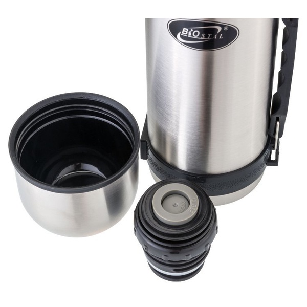 Термос Biostal NY-1800-2 стальной, 1,8 л