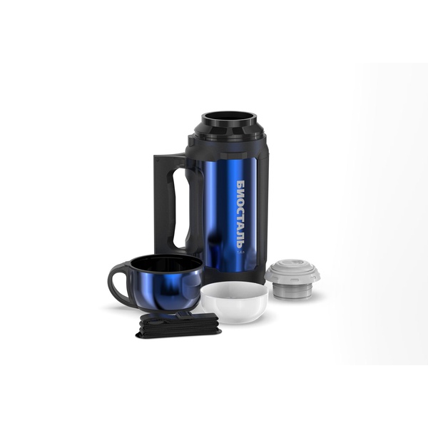 Термос Biostal Авто NGC-1400 синий, 1,4 л