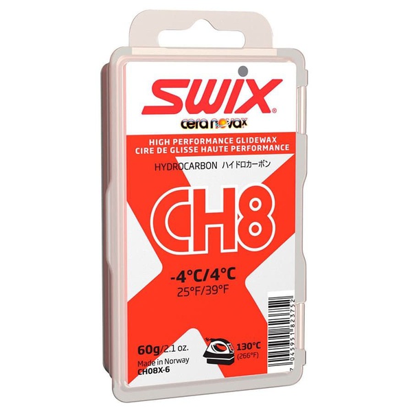 Мазь скольжения Swix CH8X Red +4C/-4C CH08X-6