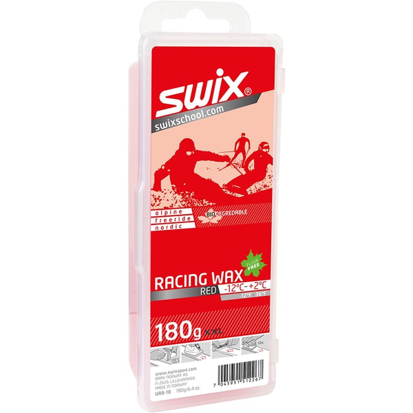 Мазь скольжения Swix UR8 Red Bio Racing Wax 180 гр UR8-18