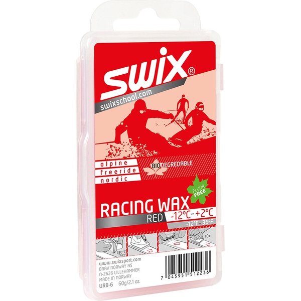Мазь скольжения Swix UR8 Red Bio Racing Wax 60 гр UR8-6