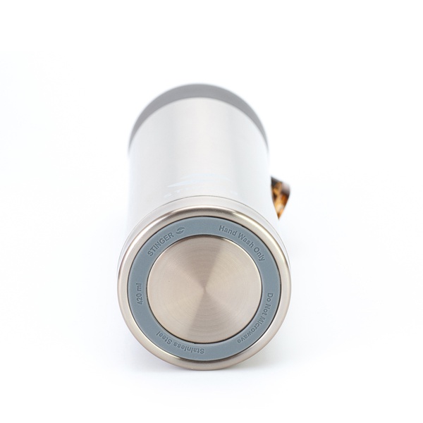 Термос Stinger HW-420-32-467 с ситечком золотистый, 0,42 л