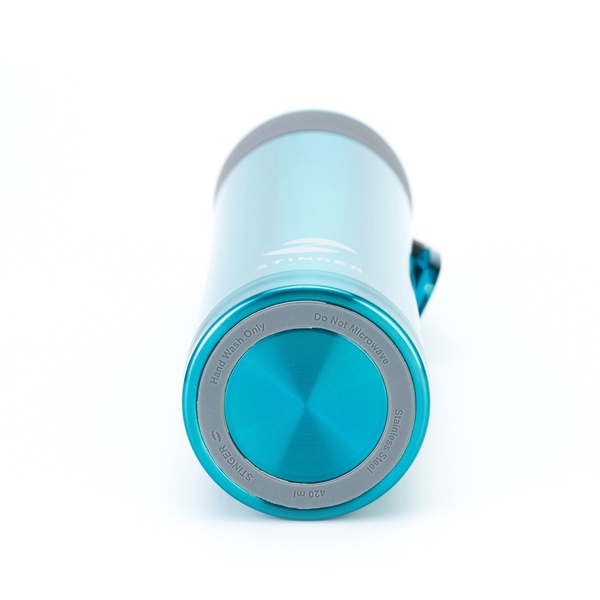 Термос Stinger HW-420-32-7714 с ситечком зелёный, 0,42 л