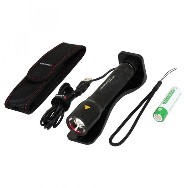 Фонарь Led Lenser P7R с Power Bank